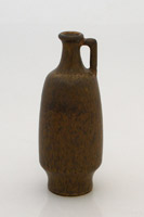 4"1/2 tall amphora mini bottle in porcelain,2020 anfora mediana 11.7 cms.
