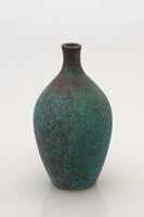 round shape mini porcelain bottle 4", botellita mediana redonda en porcelana de 10.7cms.
